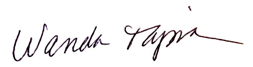 Wanda Tapia signature